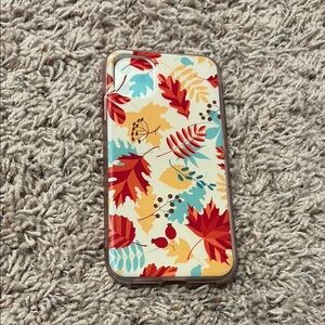 Decorative Fall Leaves Phone Case - Multi-Color